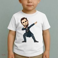 Abraham Abe Lincoln Dabbing Dab Dance 4th Of July Gift Toddler T-Shirt thumb 2