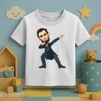 Abraham Abe Lincoln Dabbing Dab Dance 4th Of July Gift Toddler T-Shirt thumb 3