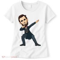 Abraham Abe Lincoln Dabbing Dab Dance 4th Of July Gift Women's T-Shirt thumb 0
