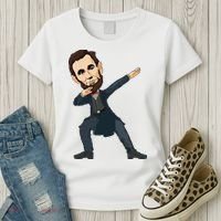 Abraham Abe Lincoln Dabbing Dab Dance 4th Of July Gift Women's T-Shirt thumb 3