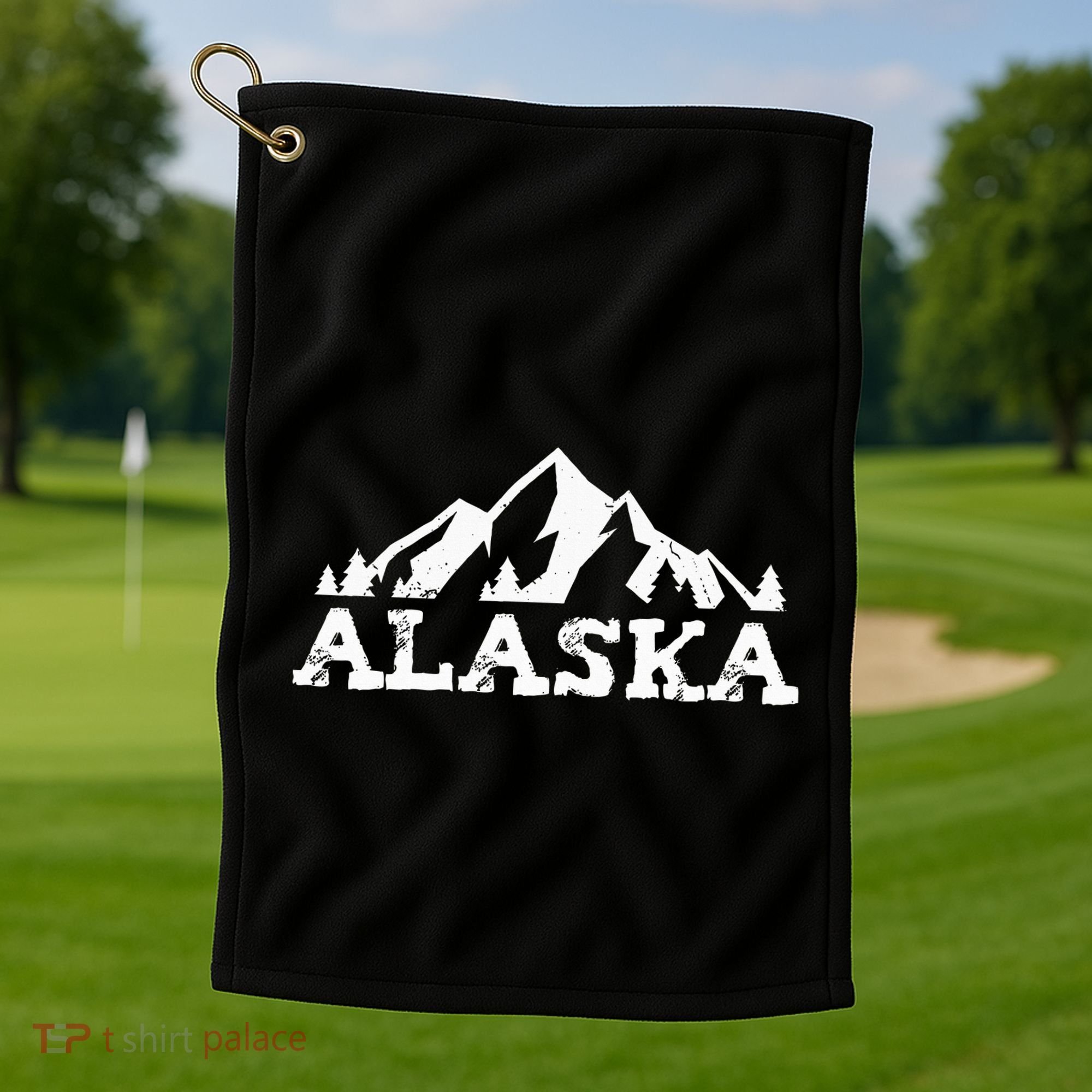 Alaska Golf Towel