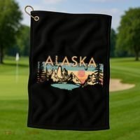 Alaska Golf Towel thumb 1