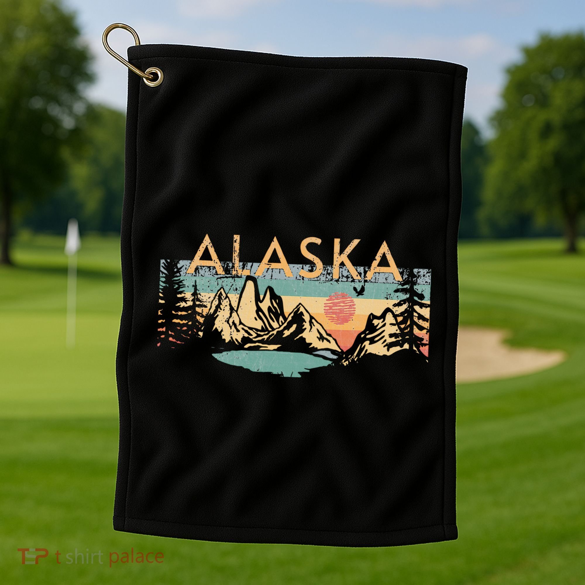 Alaska Golf Towel