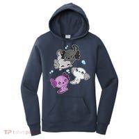 Asexual Axolotl LGBT Demisexual Ace Pride Flag Pet Aquarium Women's Hoodie thumb 0