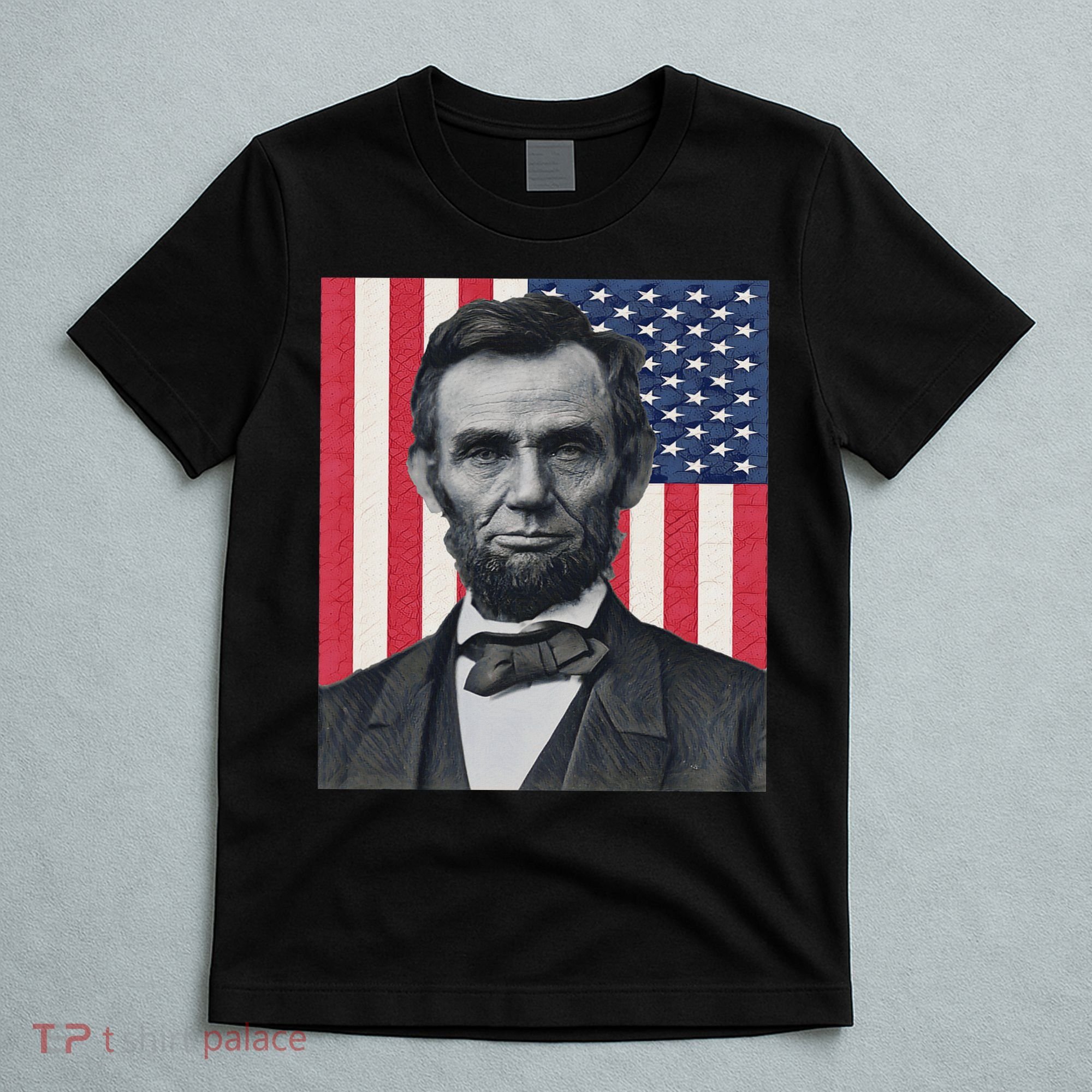 Abraham Abe Lincoln July 4th Holiday Usa President Patriot T-Shirt