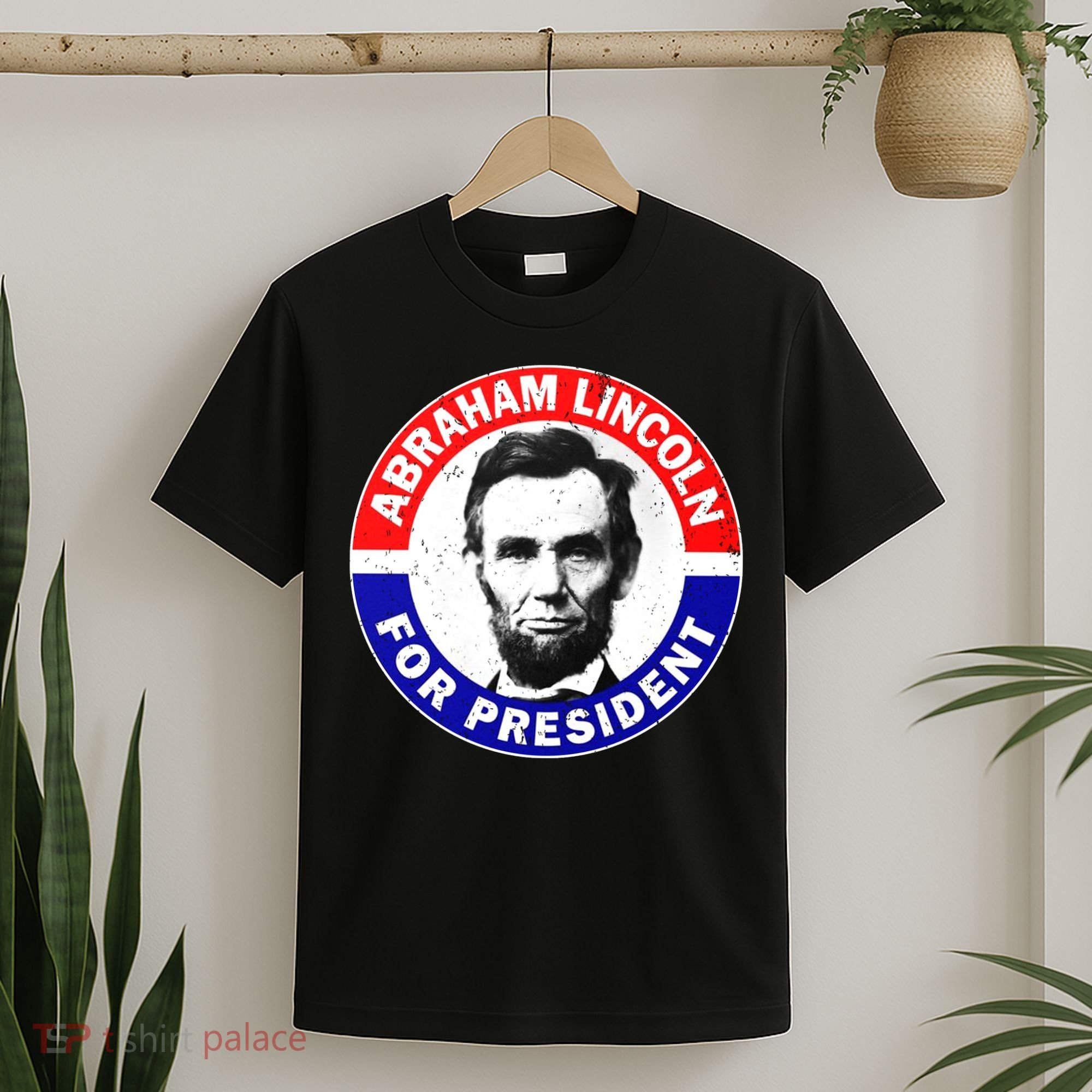 Abraham Abe Lincoln For President Vintage T-Shirt