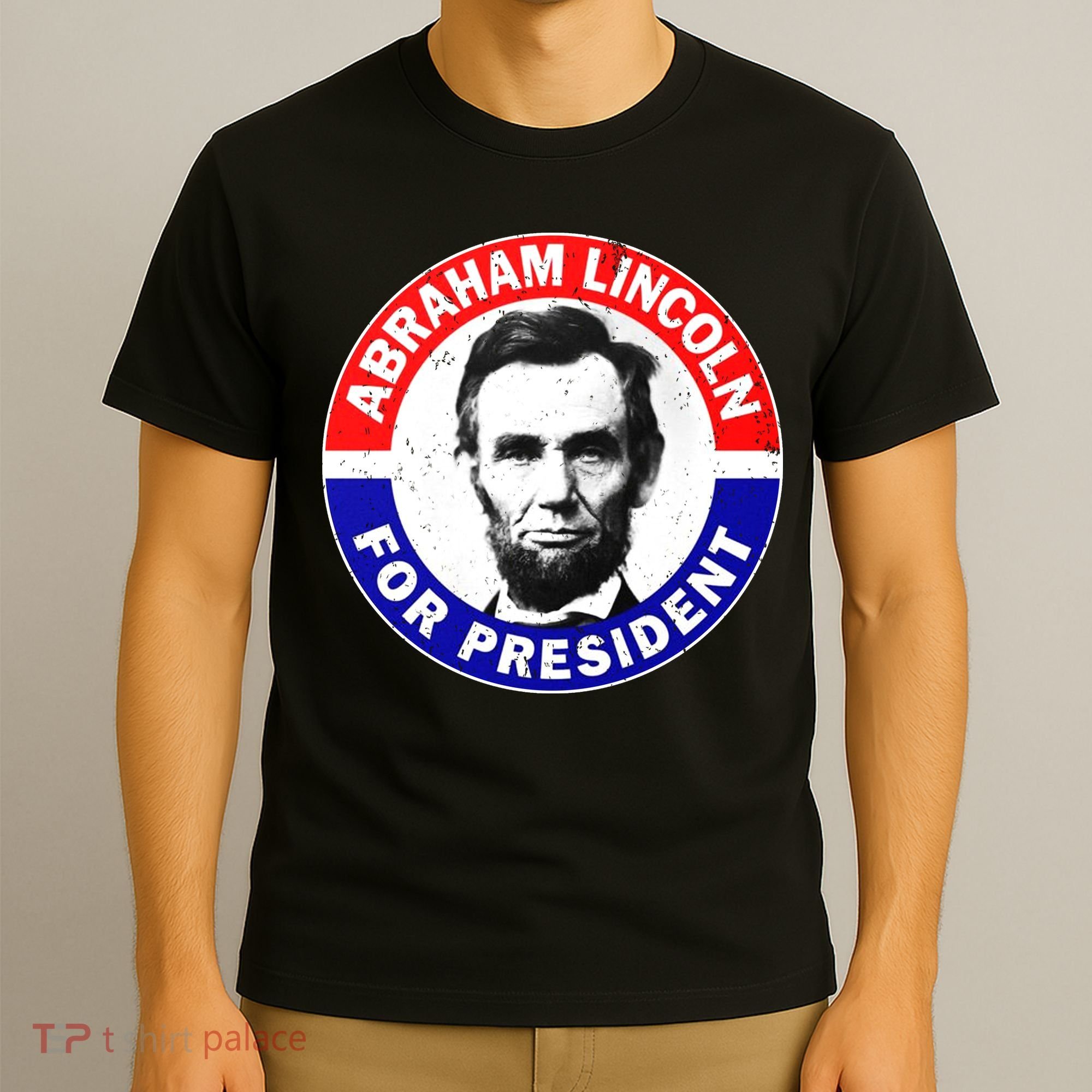 Abraham Abe Lincoln For President Vintage T-Shirt