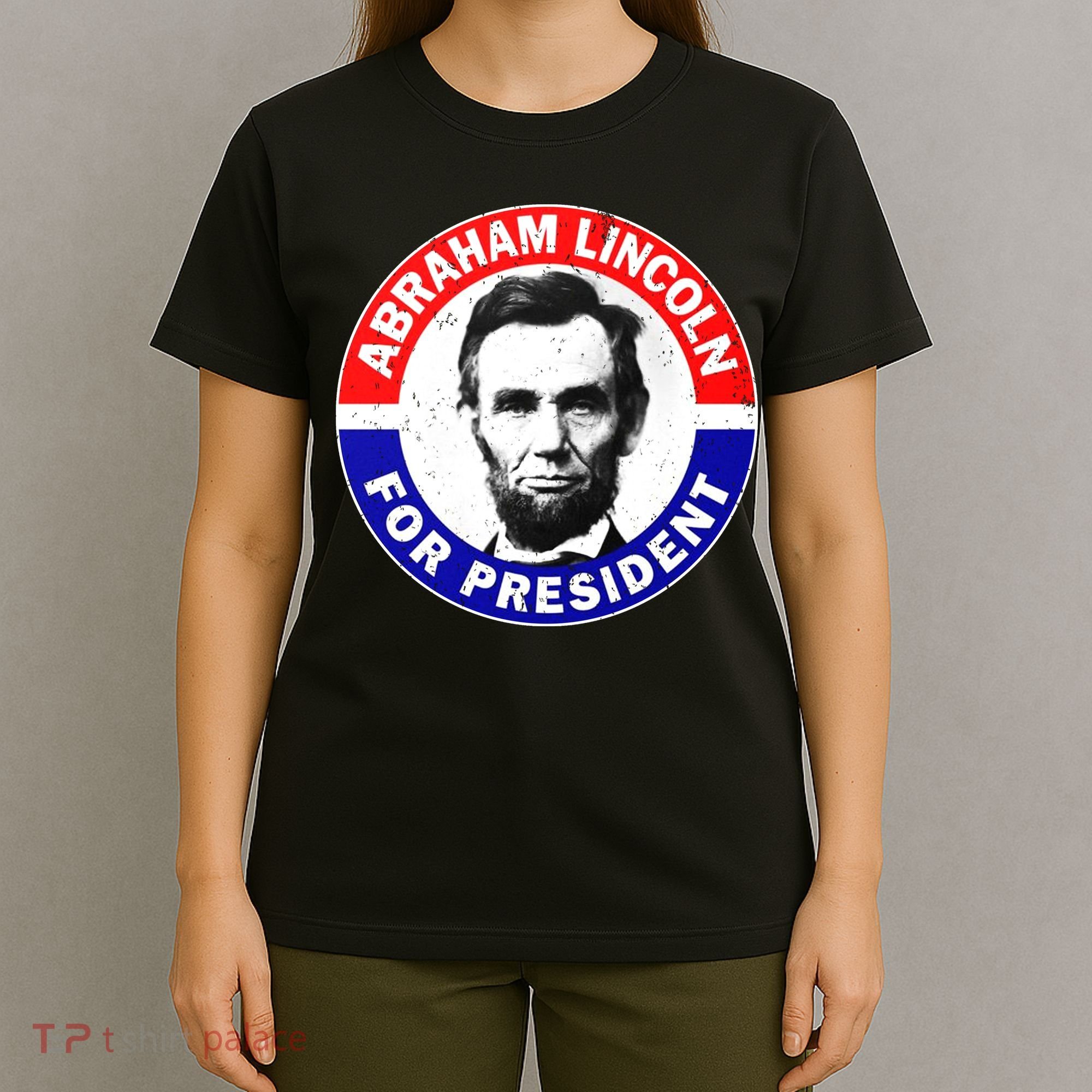 Abraham Abe Lincoln For President Vintage T-Shirt