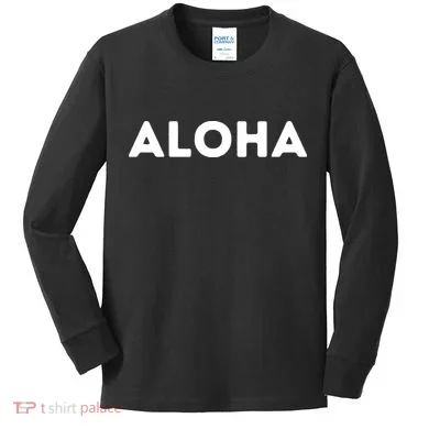 Aloha Kids Long Sleeve Shirt