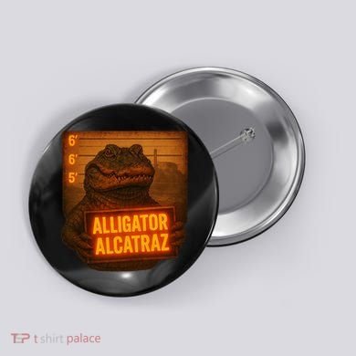 Alligator Alcatraz Limited Button