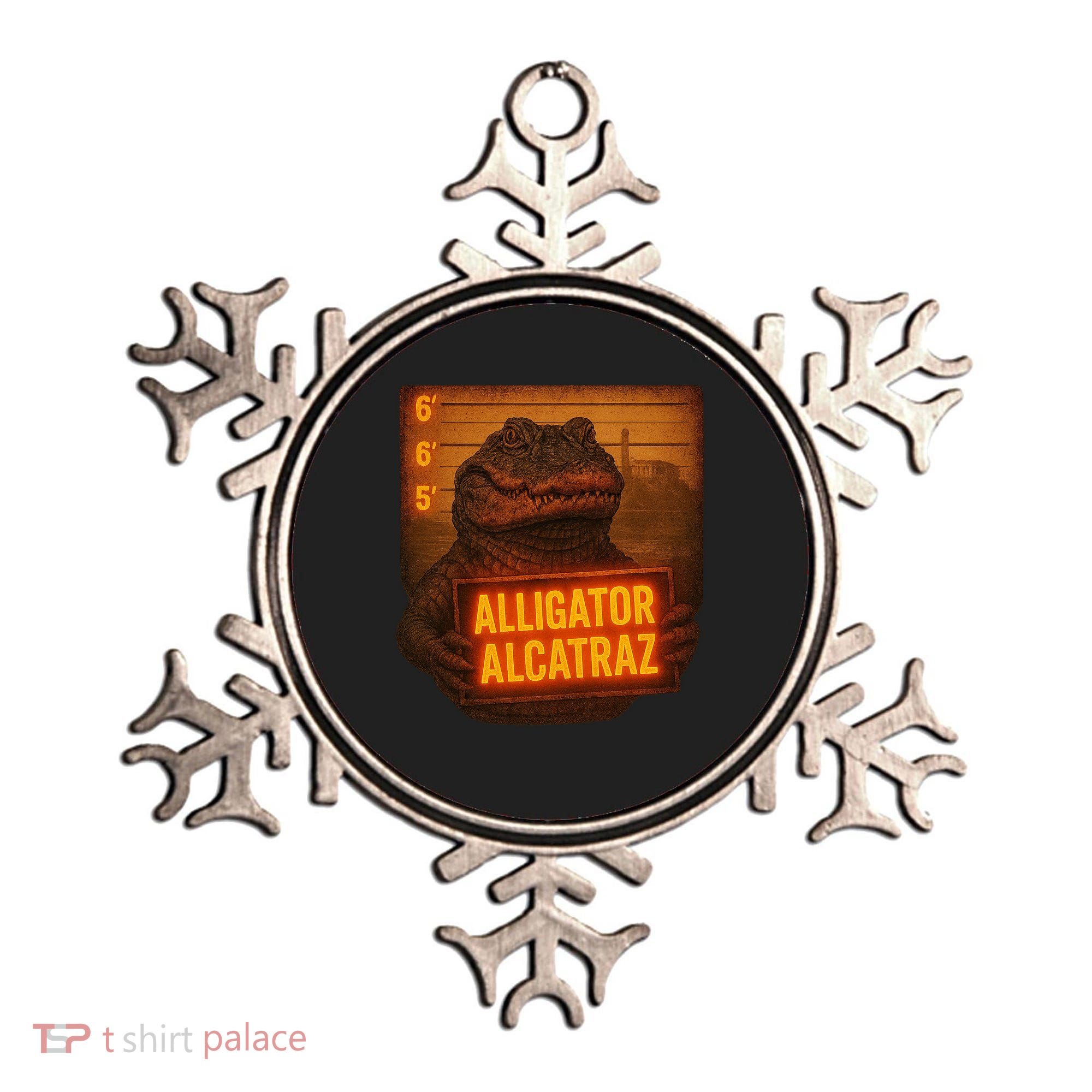 Alligator Alcatraz Limited Ornament