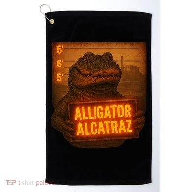 Alligator Alcatraz Limited Golf Towel