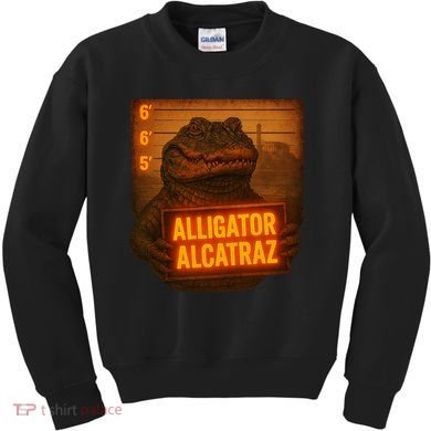 Alligator Alcatraz Limited Kids Sweatshirt