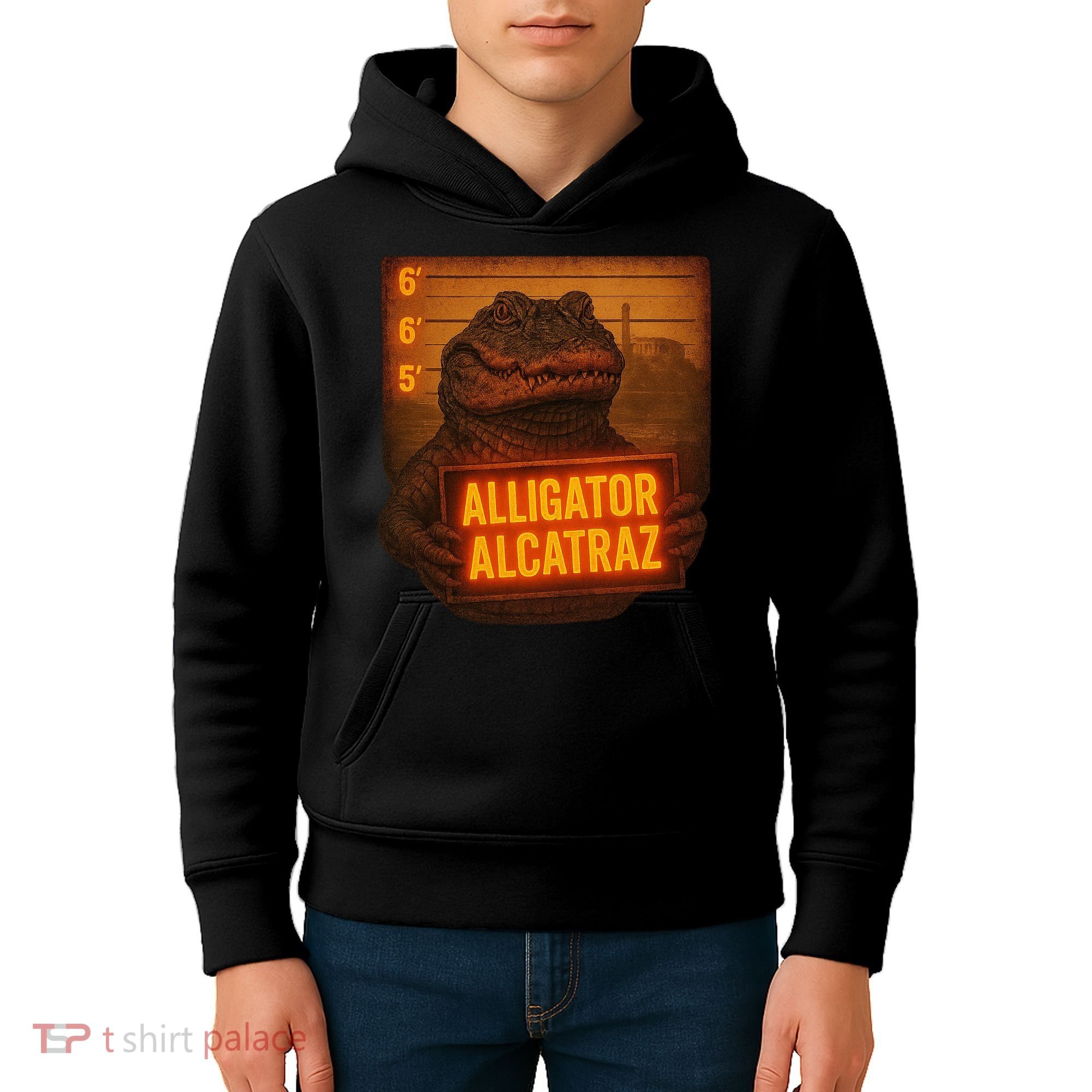 Alligator Alcatraz Limited Kids Hoodie