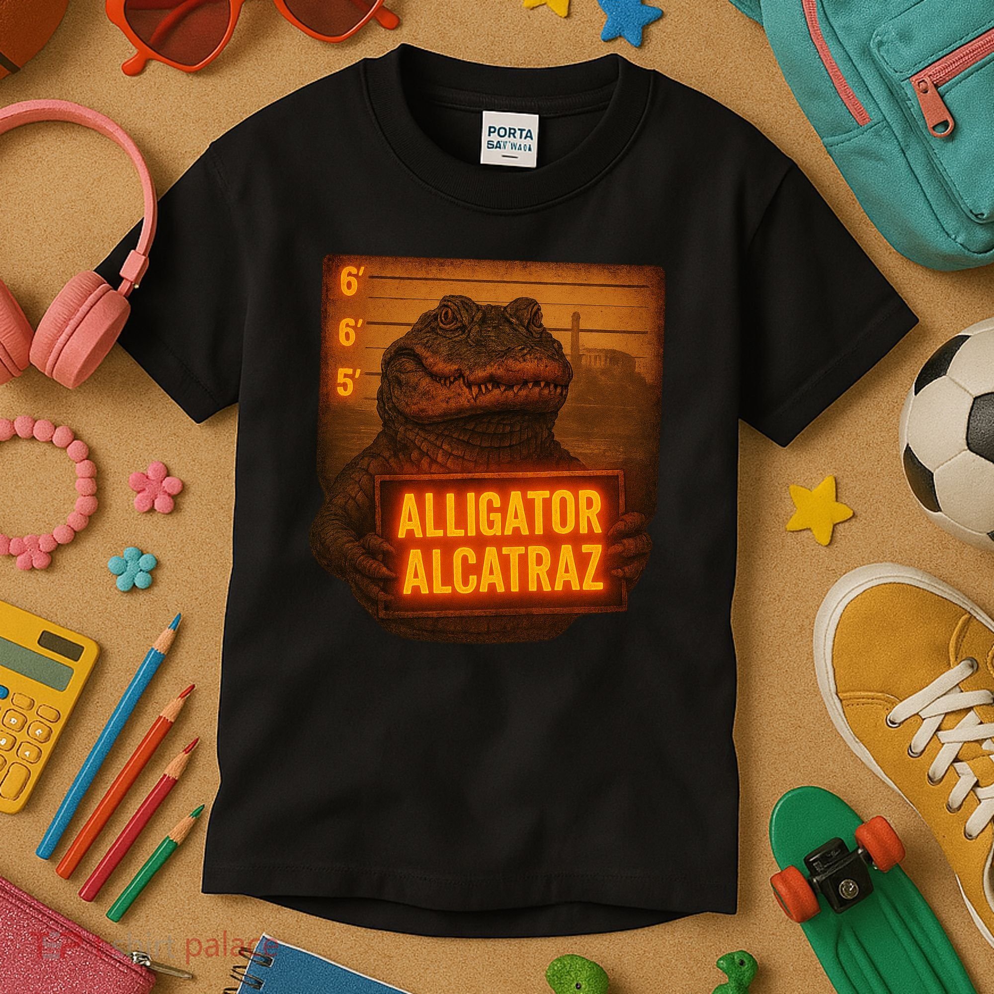 Alligator Alcatraz Limited Kids T-Shirt