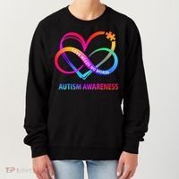 Autism Awareness Love Needs No Words Awareness Month Gift Women's Sweatshirt thumb 0