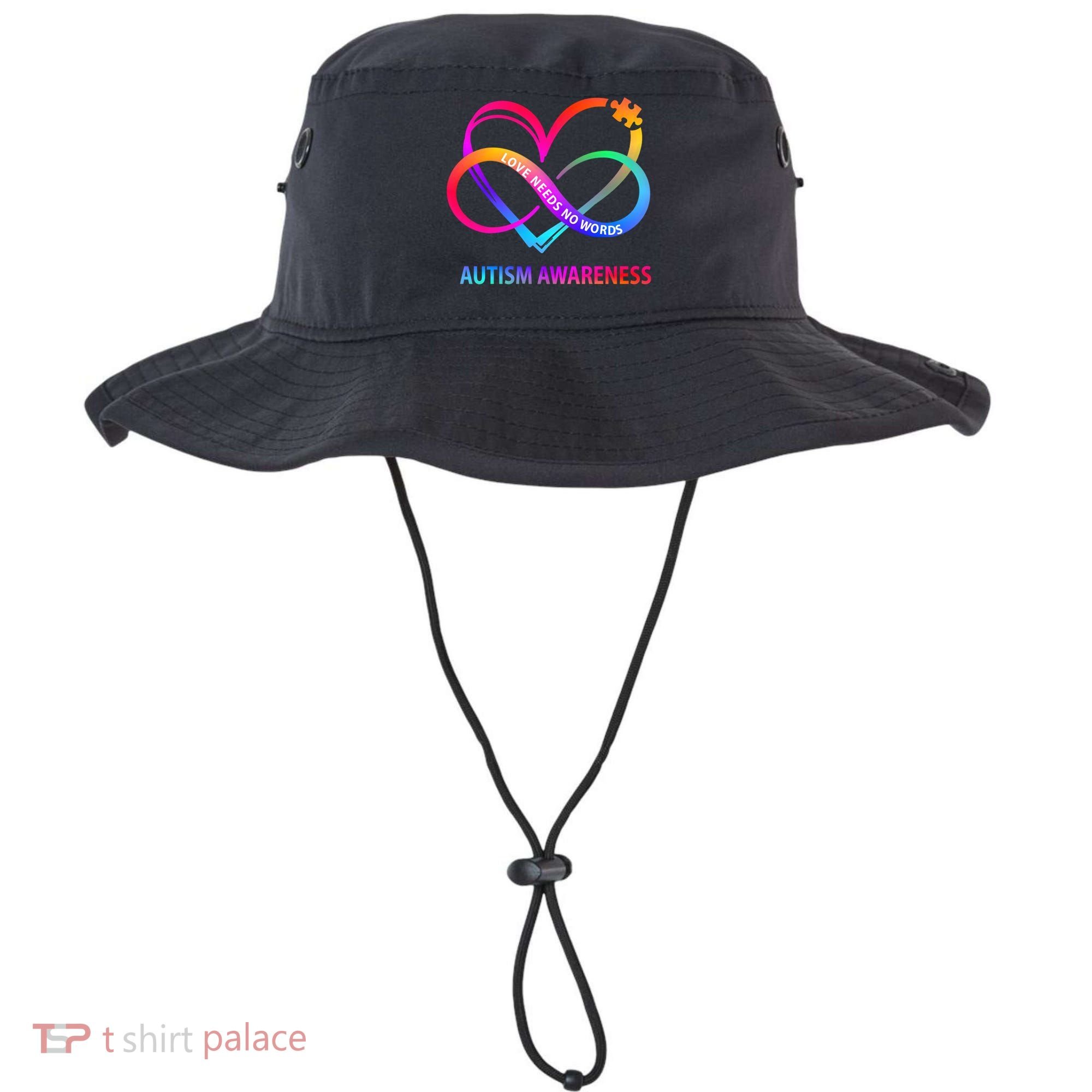 Autism Awareness Love Needs No Words Awareness Month Gift Bucket Hat