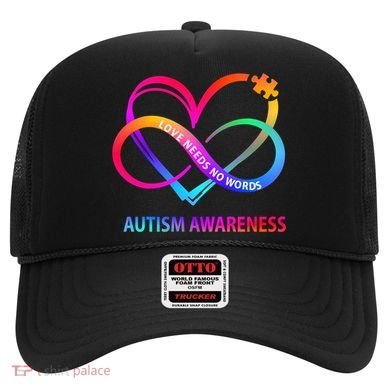Autism Awareness Love Needs No Words Awareness Month Gift Hat