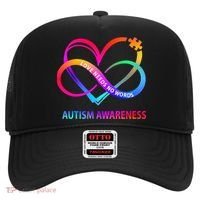 Autism Awareness Love Needs No Words Awareness Month Gift Hat thumb 0