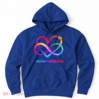Autism Awareness Love Needs No Words Awareness Month Gift Hoodie thumb 0