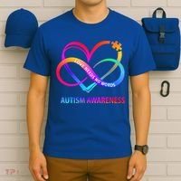 Autism Awareness Love Needs No Words Awareness Month Gift T-Shirt thumb 6