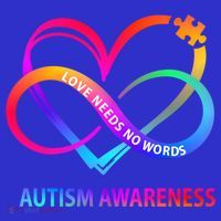 Autism Awareness Love Needs No Words Awareness Month Gift T-Shirt thumb 7