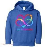 Autism Awareness Love Needs No Words Awareness Month Gift Toddler Hoodie thumb 0