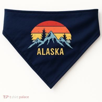 Alaska USA-Made Doggie Bandana