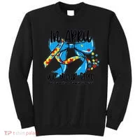 Autism Awareness Mom Elets Periodic Table Sweatshirt thumb 0