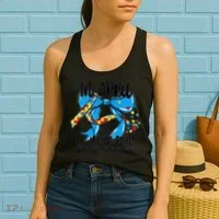Autism Awareness Mom Elets Periodic Table Women's Tank Top thumb 2