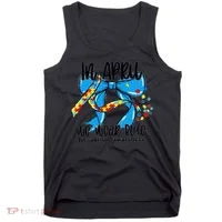 Autism Awareness Mom Elets Periodic Table Tank Top thumb 0