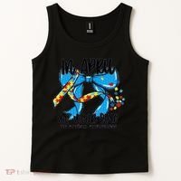 Autism Awareness Mom Elets Periodic Table Tank Top thumb 2