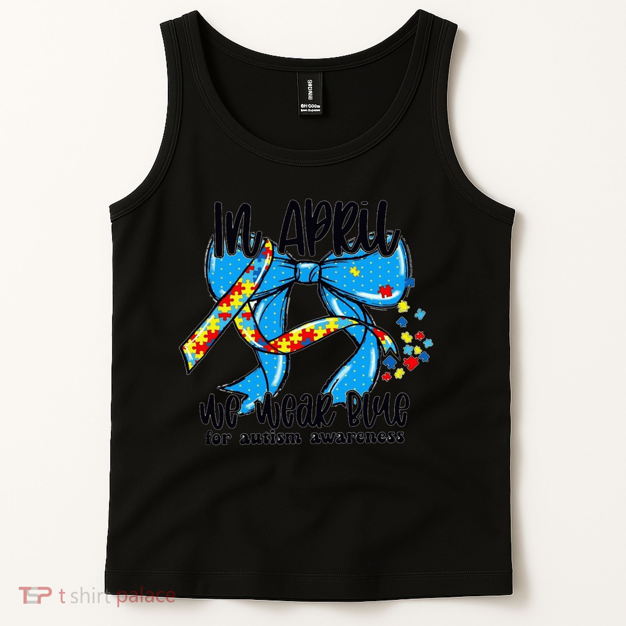 Autism Awareness Mom Elets Periodic Table Tank Top