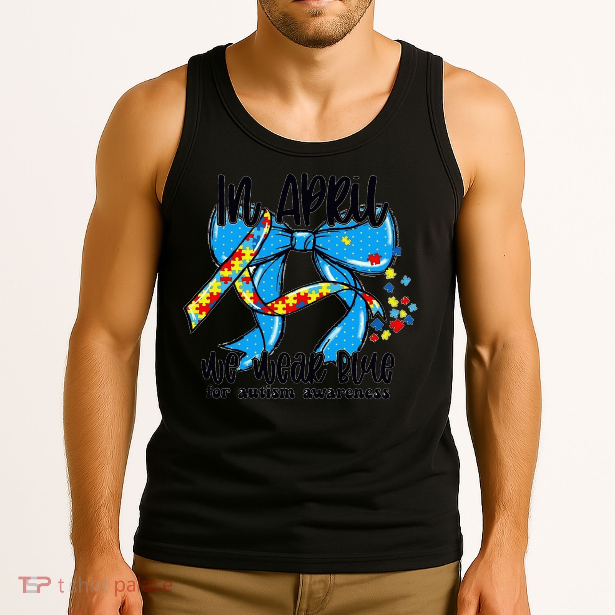 Autism Awareness Mom Elets Periodic Table Tank Top