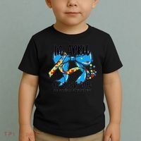 Autism Awareness Mom Elets Periodic Table Toddler T-Shirt thumb 2