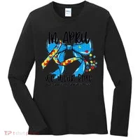 Autism Awareness Mom Elets Periodic Table Women's Long Sleeve Shirt thumb 0