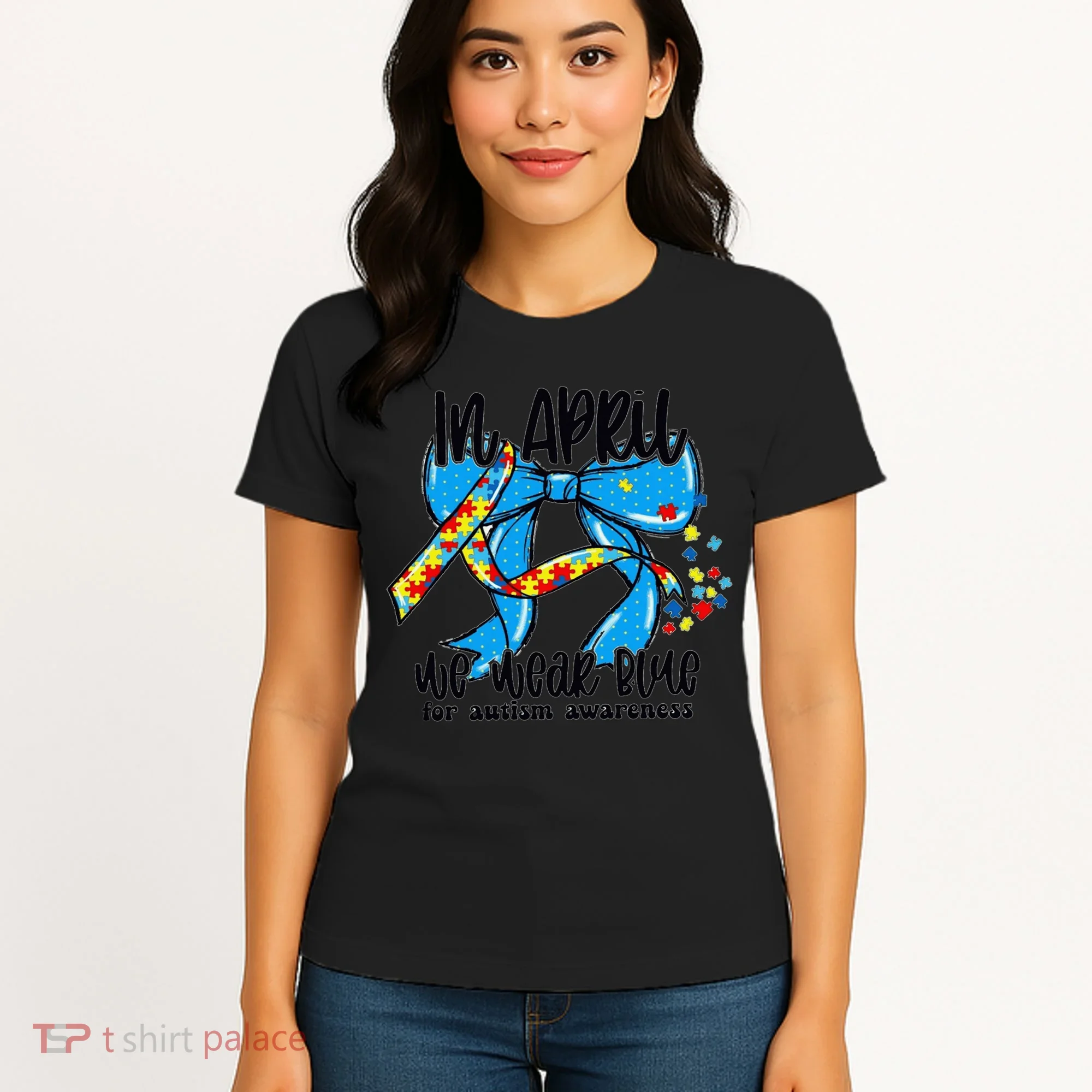 Autism Awareness Mom Elets Periodic Table Women's T-Shirt
