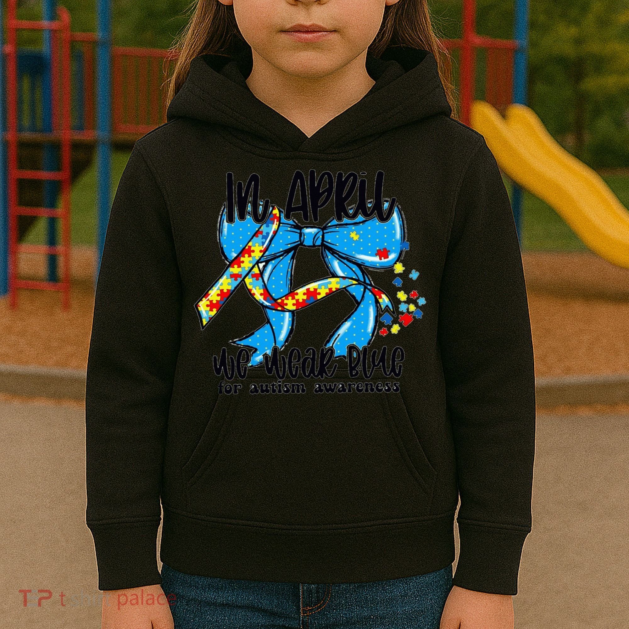 Autism Awareness Mom Elets Periodic Table Kids Hoodie