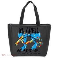 Autism Awareness Mom Elets Periodic Table Tote Bag thumb 0