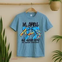 Autism Awareness Mom Elets Periodic Table T-Shirt thumb 2