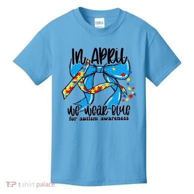 Autism Awareness Mom Elets Periodic Table Kids T-Shirt