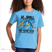 Autism Awareness Mom Elets Periodic Table Kids T-Shirt thumb 2