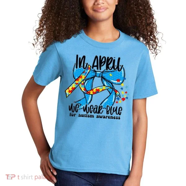 Autism Awareness Mom Elets Periodic Table Kids T-Shirt