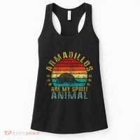 Armadillos Are My Spirit Animal Funny Women's Tank Top thumb 0
