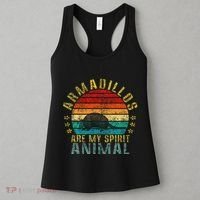 Armadillos Are My Spirit Animal Funny Women's Tank Top thumb 3