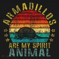 Armadillos Are My Spirit Animal Funny Baby Bodysuit thumb 2