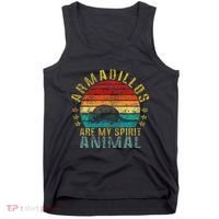 Armadillos Are My Spirit Animal Funny Tank Top thumb 0