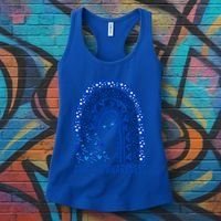 Apraxia Awareness Month Wear A Blue Ribbon In May Rainbow Gift Women's Tank Top thumb 3