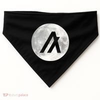 Algorand Algo Moon Crypto USA-Made Doggie Bandana thumb 0