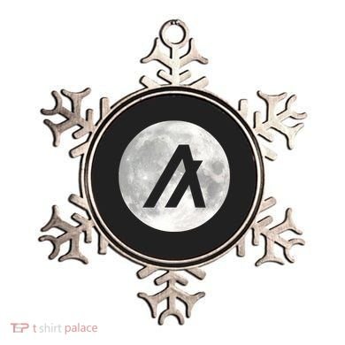 Algorand Algo Moon Crypto Ornament